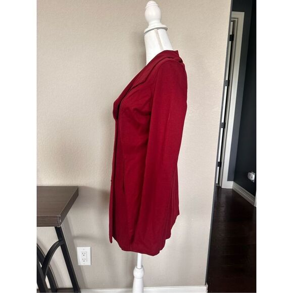 Lucky Brand Lucky Lotus Stretch Blazer Cardigan size Medium - Picture 4 of 8